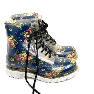 Dirty Laundry Candy Color Women Lace-Up Rain Boots